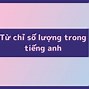 Số Lượng Từ Vựng Tiếng Anh